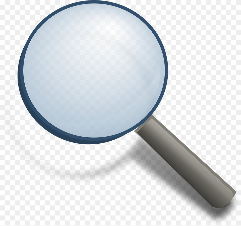 Magnifying Glass Loupe Search Magnify Lense Detect Magnifying Glass Clipart Gif, Plate Free Transparent Png