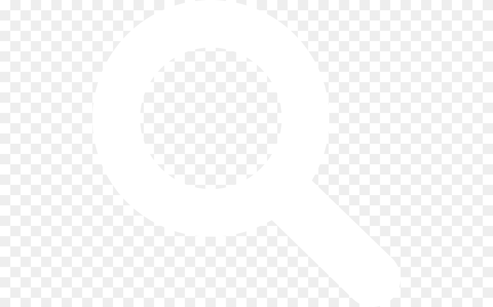 Magnifying Glass Search Icon White, Cutlery Free Png Download