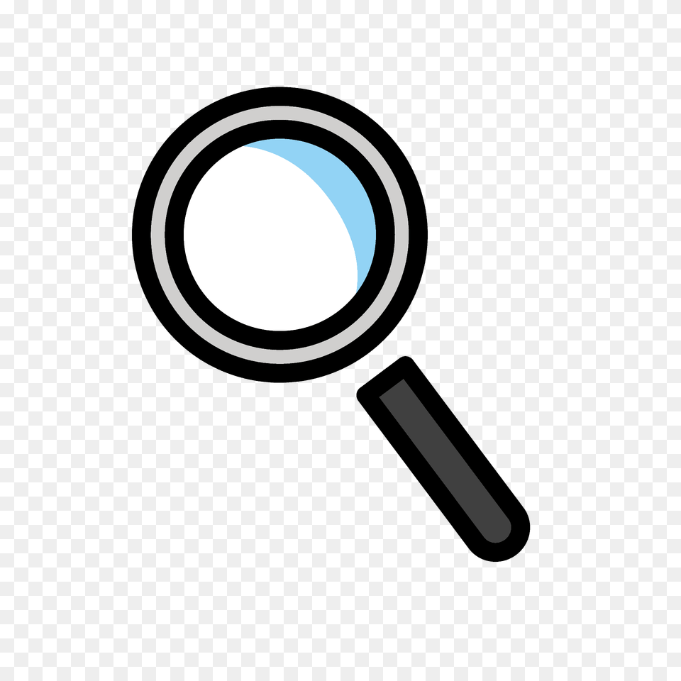 Magnifying Glass Tilted Left Emoji Clipart Png Image