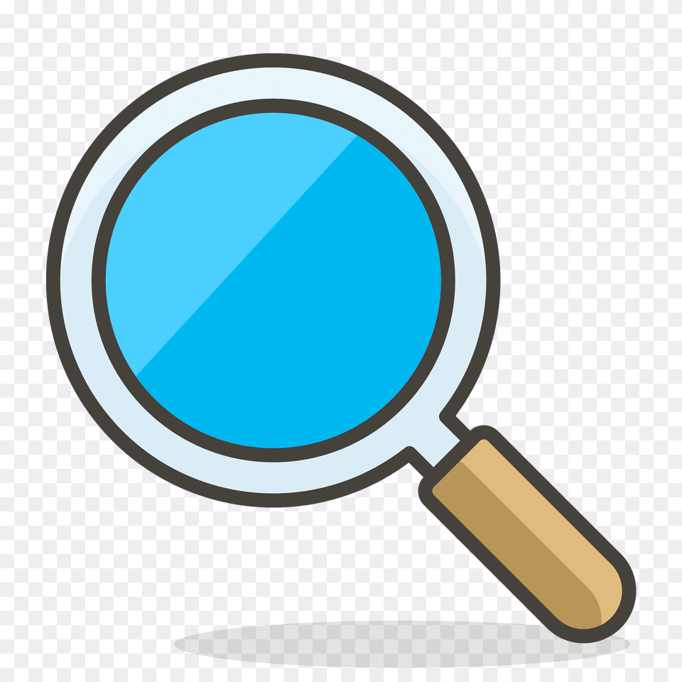 Magnifying Glass Tilted Left Emoji Clipart Png