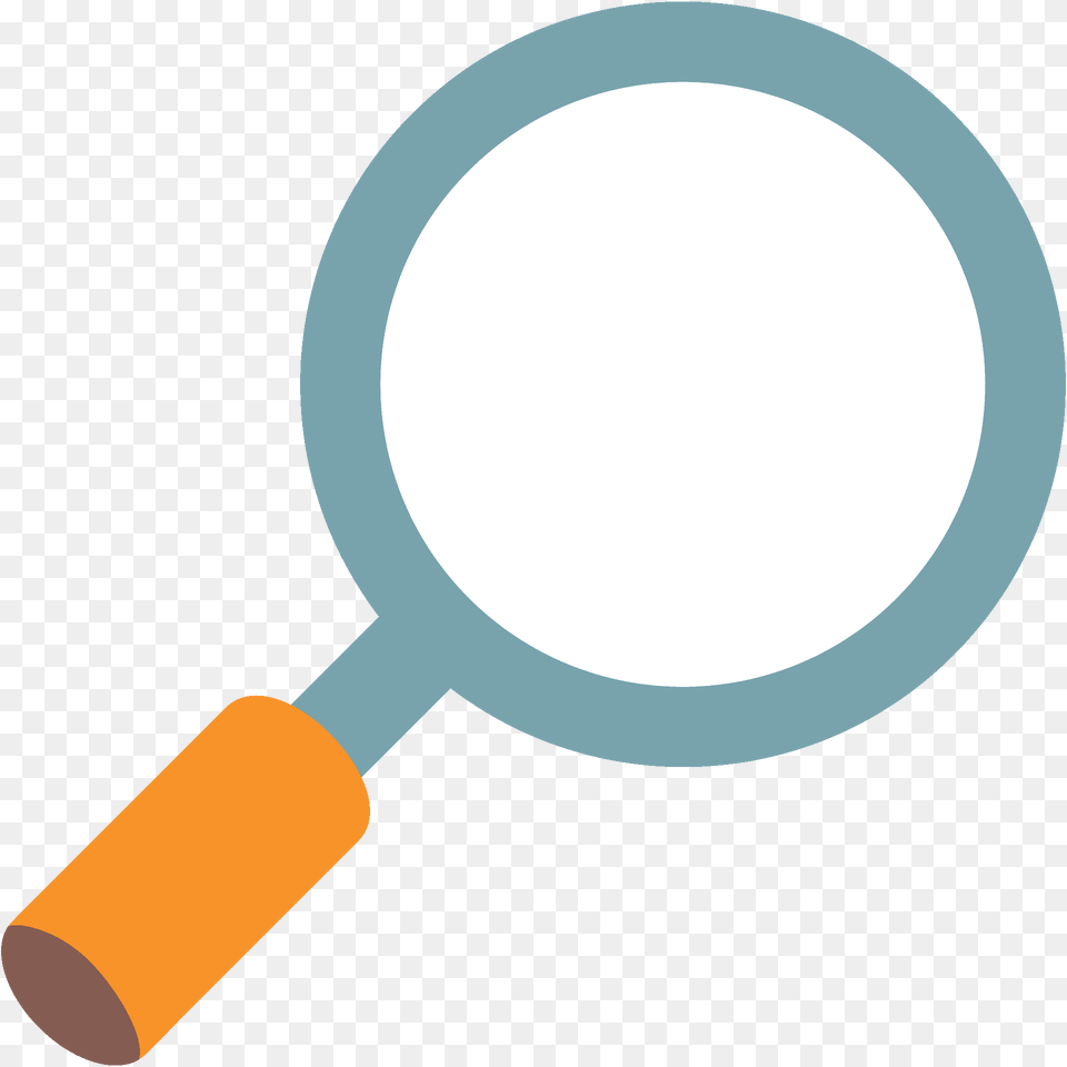 Magnifying Glass Tilted Right Emoji Clipart Free Png