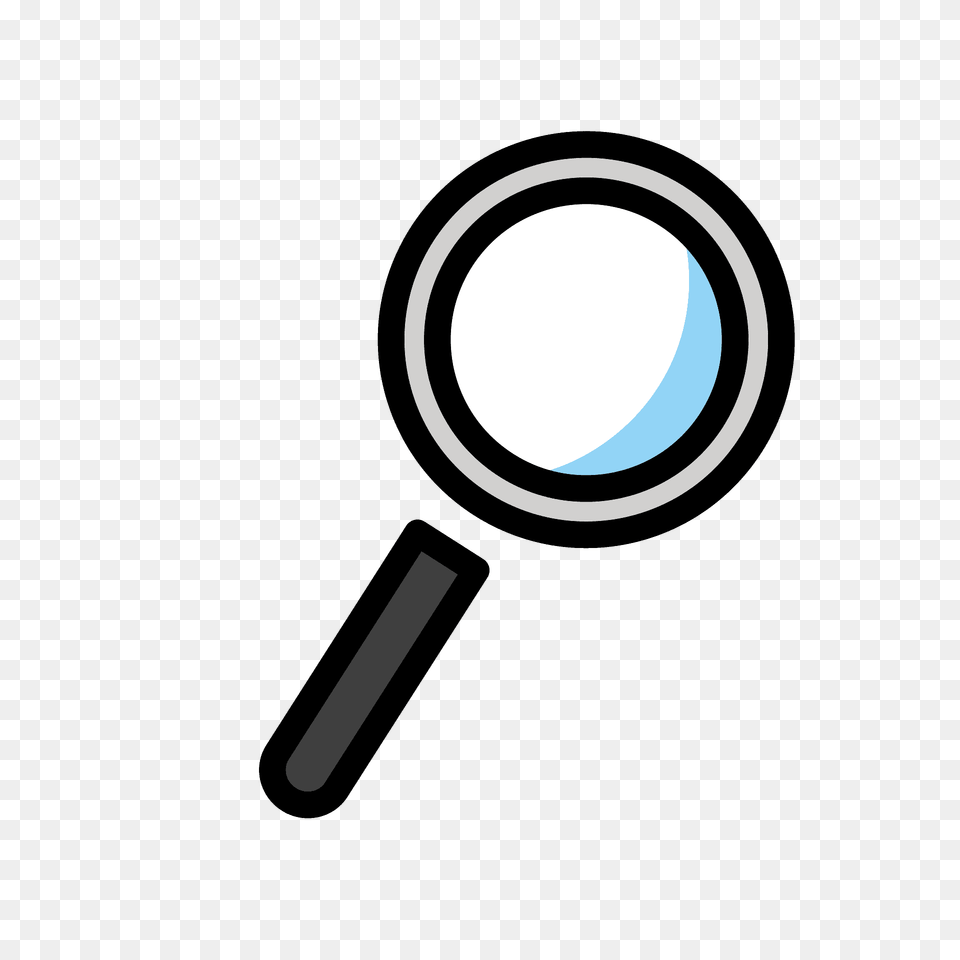 Magnifying Glass Tilted Right Emoji Clipart Free Transparent Png