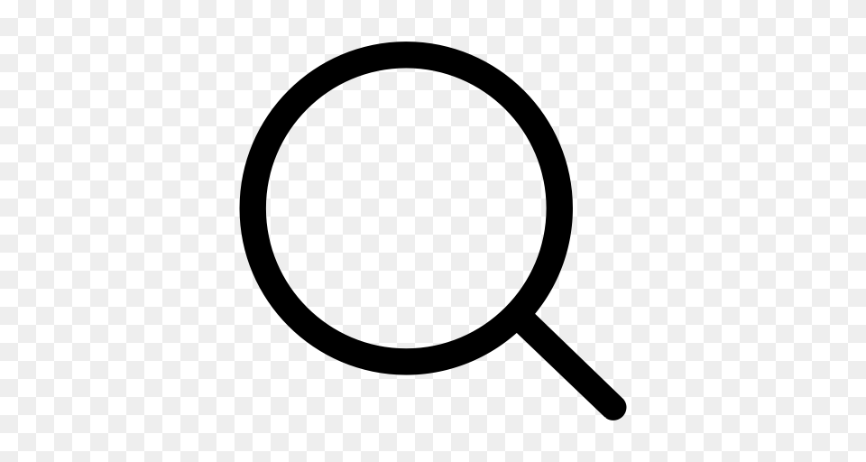 Magnifying Glass Tuba Magnifying Glass Search Icon With, Gray Png Image