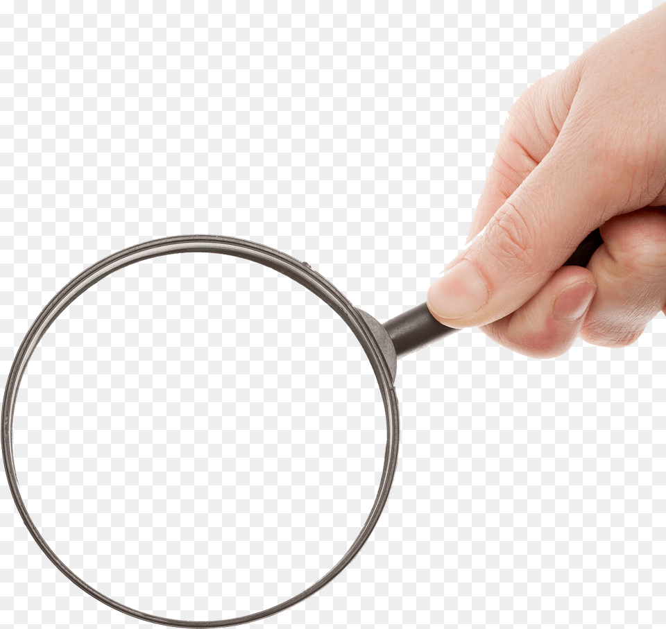 Magnifying Glass White The Image Loupe, Smoke Pipe Free Png Download