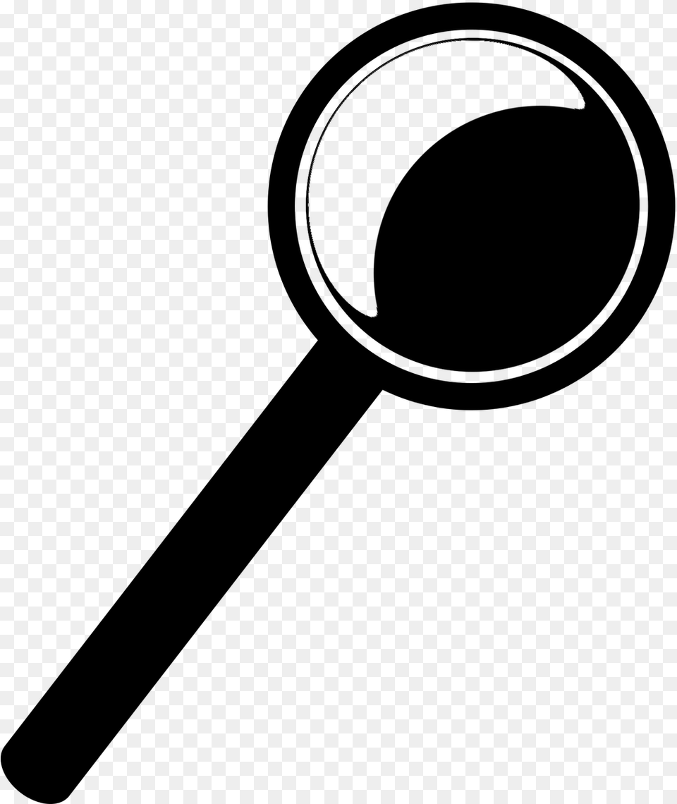 Magnifying Glass Zoom Jpeg, Gray Free Png