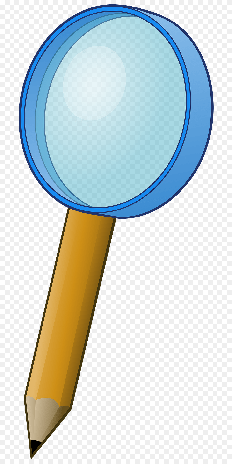 Magnifying Pencil Clipart Png