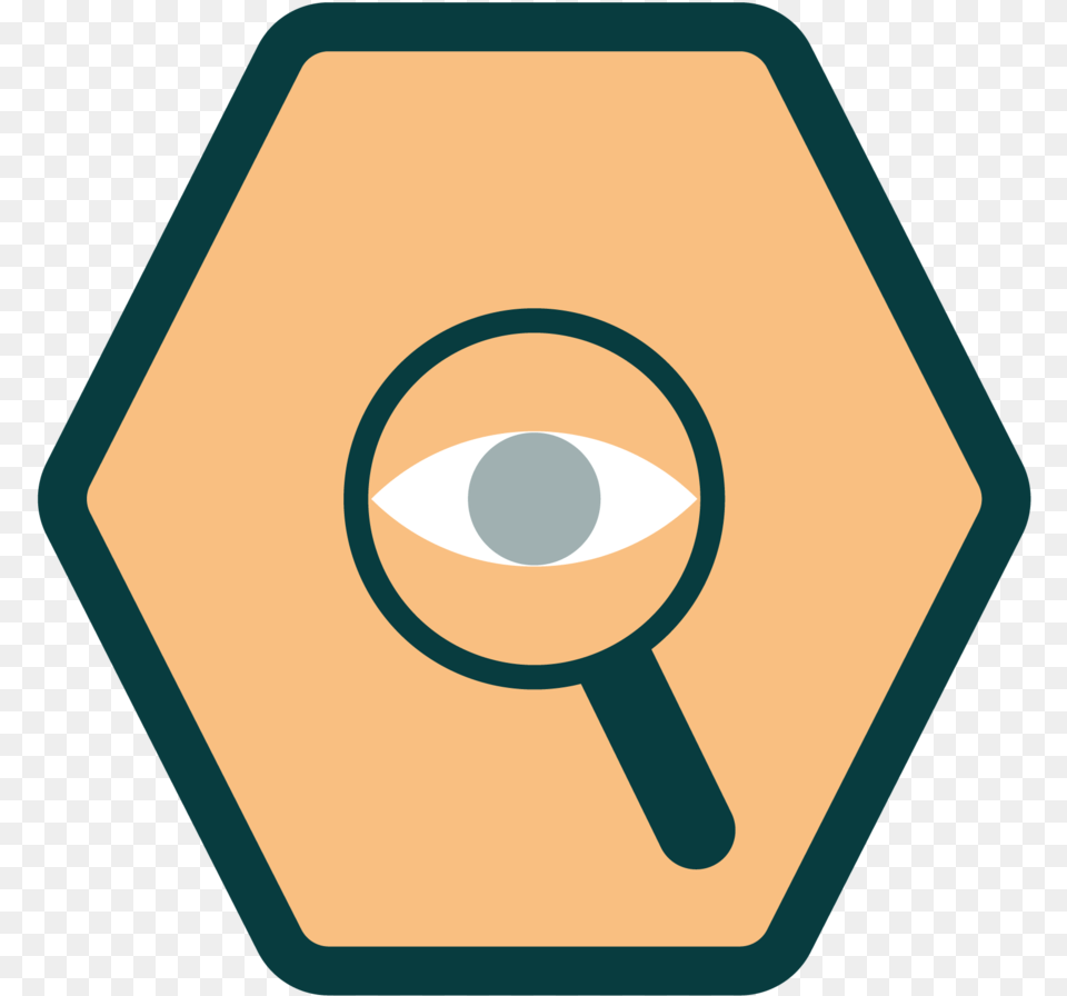 Magnifyingglass Vector Badge Traffic Sign, Symbol, Magnifying, Disk Free Png Download
