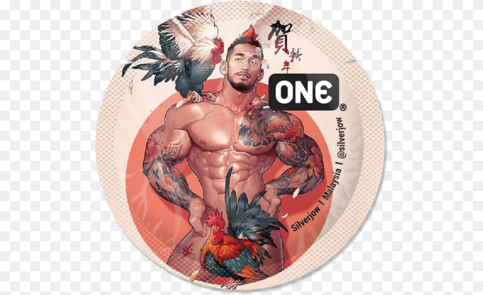 Magnum Condom Gay Lunar New Year Vippng Muscle Man Chinese New Year, Adult, Skin, Person, Male Free Transparent Png