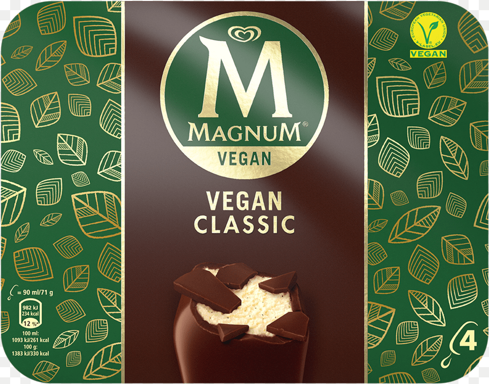 Magnum Dairy Ice Cream, Advertisement, Food, Sweets, Poster Png Image