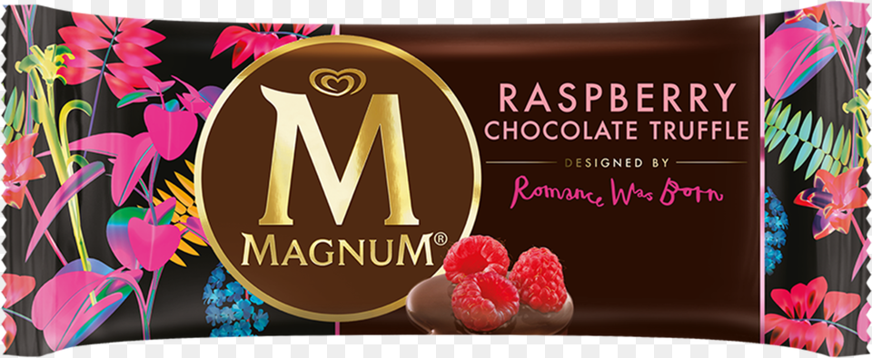 Magnum Raspberry Chocolate Truffle, Berry, Food, Fruit, Plant Png