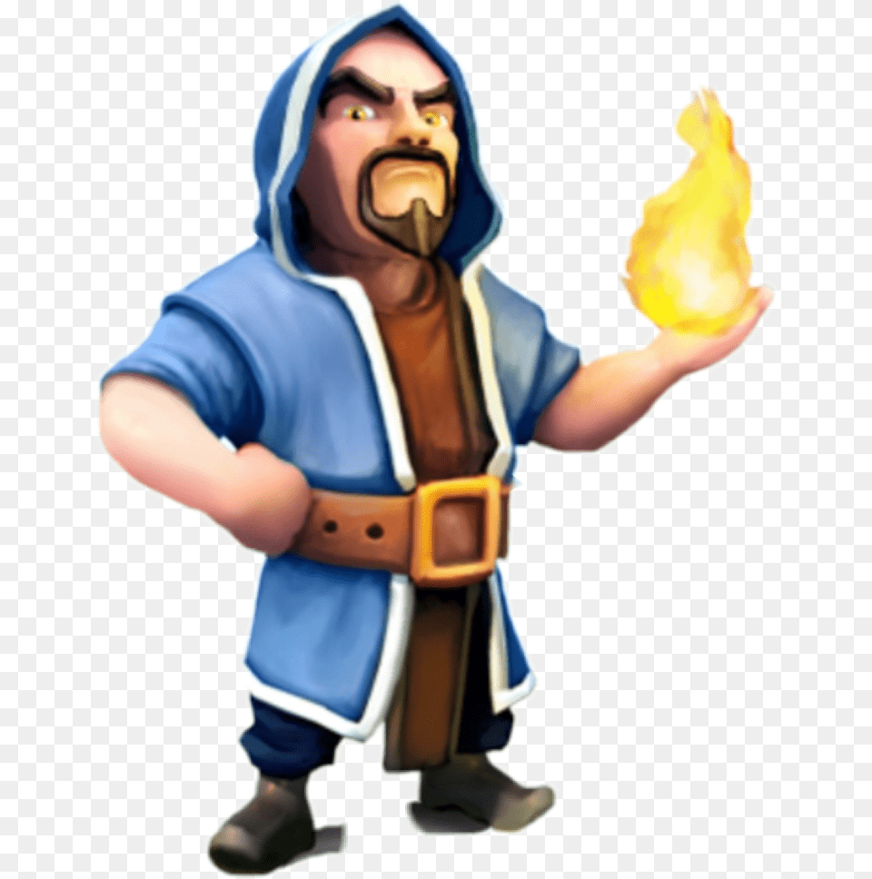 Mago Clash Royale Clash Of Clans Mago, Baby, Clothing, Costume, Person Free Png