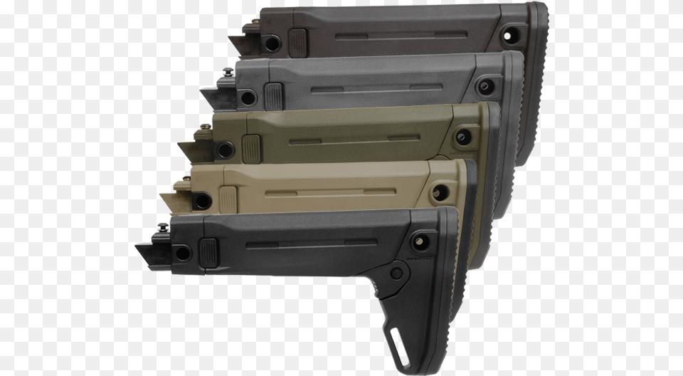 Magpul Ak Stock Grey, Firearm, Gun, Handgun, Rifle Png Image