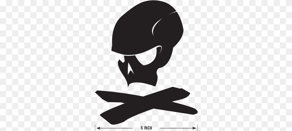 Magpul Skull Logo Magpul Pts Logo Vinyl Cut Sticker Pack Black, Helmet, Baby, Person, Stencil Png Image