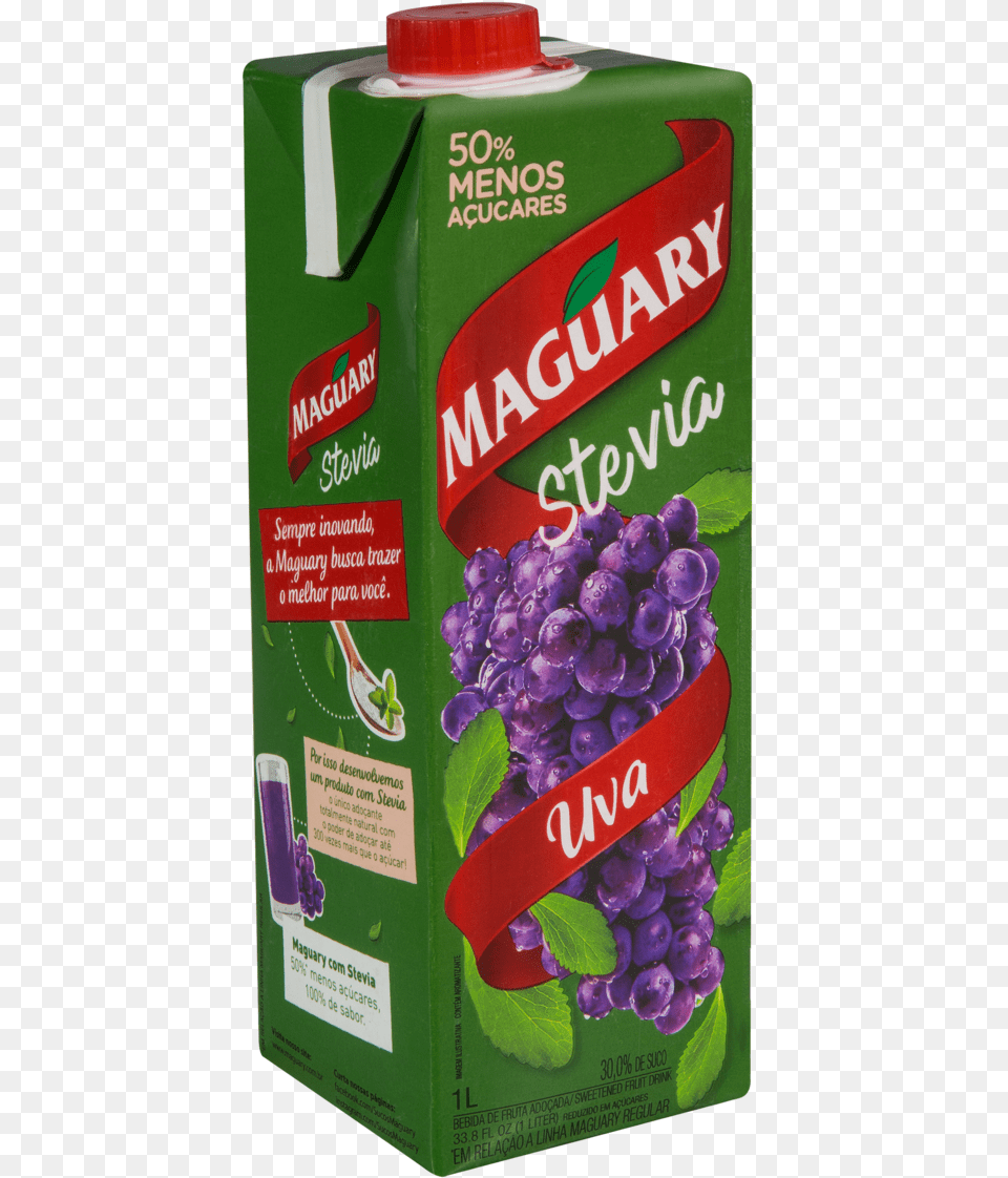 Maguary Stevia Pssego, Food, Fruit, Grapes, Plant Free Png Download