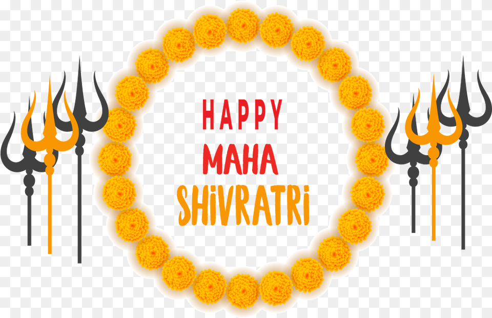 Maha Shivratri Stickers For Whatsapp Maha Shivratri Text, Weapon, Chandelier, Lamp, Trident Png Image