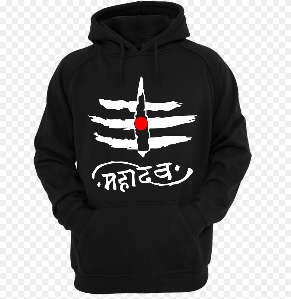 Mahadev Shiva Aghori Black Hoodie Mahadev T Shirt, Clothing, Knitwear, Sweater, Sweatshirt Free Transparent Png