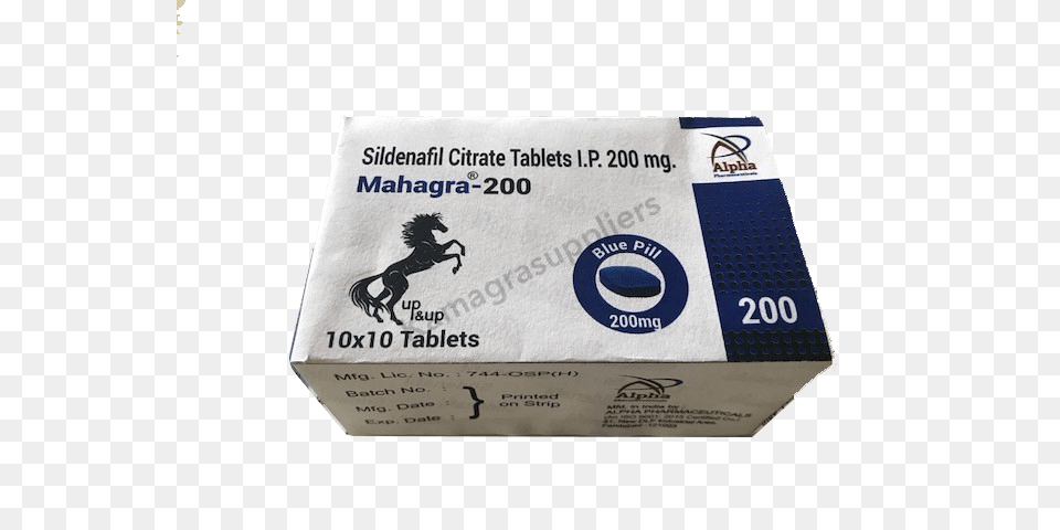 Mahagra 200 Mg, Box, Business Card, Paper, Text Free Transparent Png