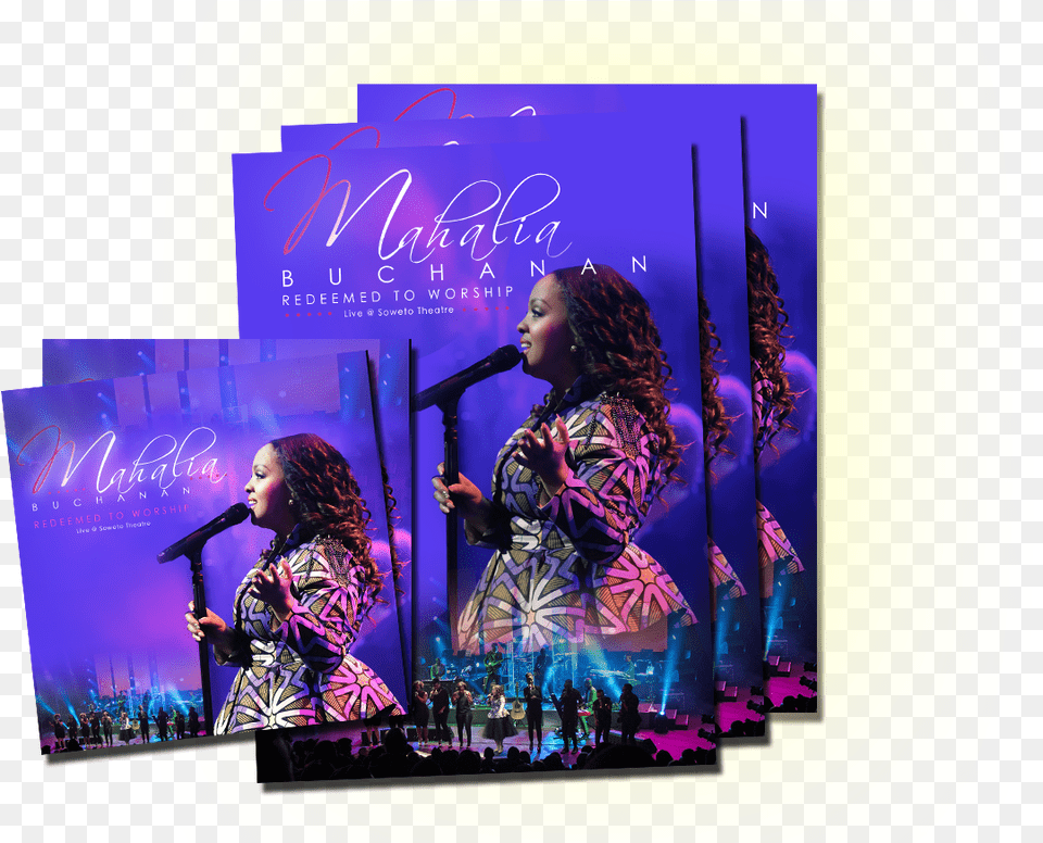 Mahalia Buchanan To Celebrate Release Of Her Album Redeemed To Worship Dvd, Concert, Crowd, Stage, Purple Free Transparent Png