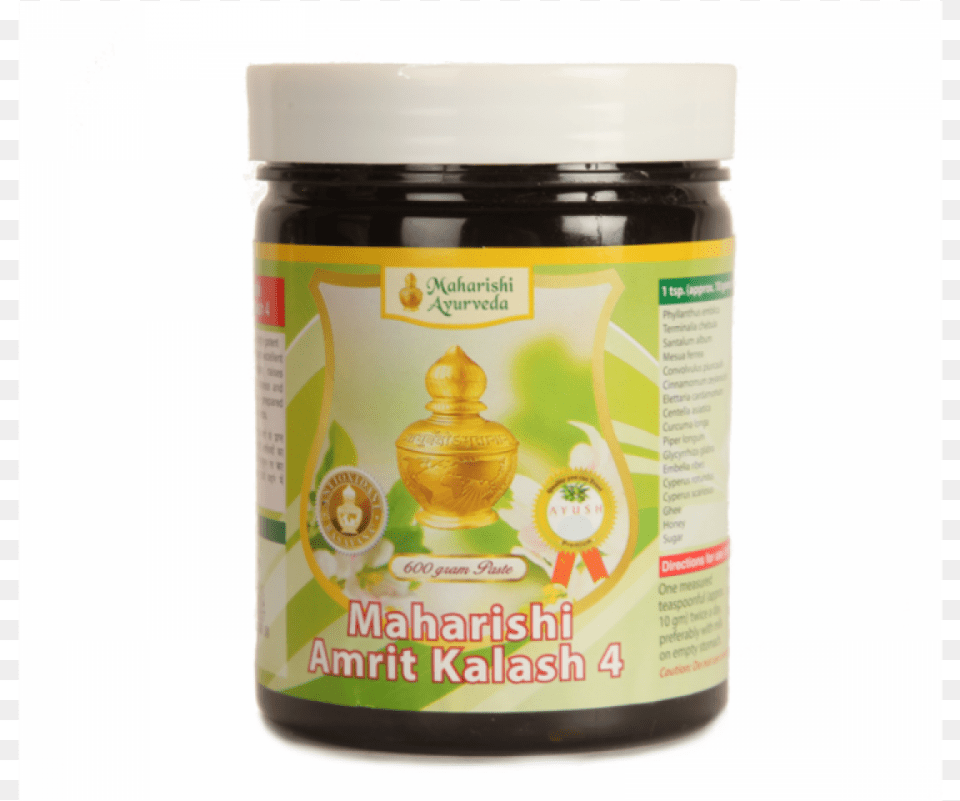 Maharishi Amrit Kalash Maharishi Amrit Kalash, Food, Can, Tin, Honey Png Image