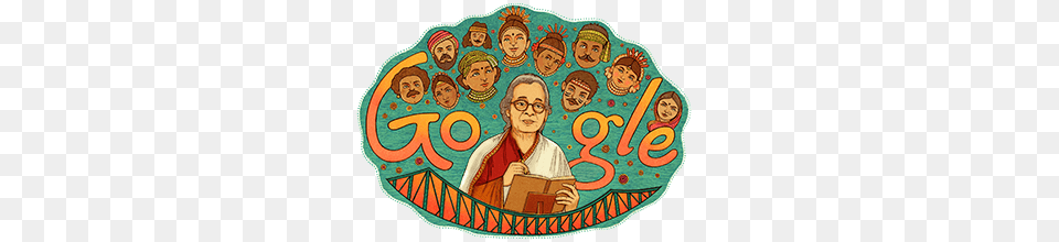 Mahasweta Devis Birthday, Art, Drawing, Person, Pattern Free Transparent Png