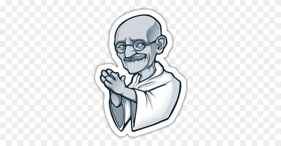 Mahatma Gandhi, Baby, Person, Art, Drawing Free Png