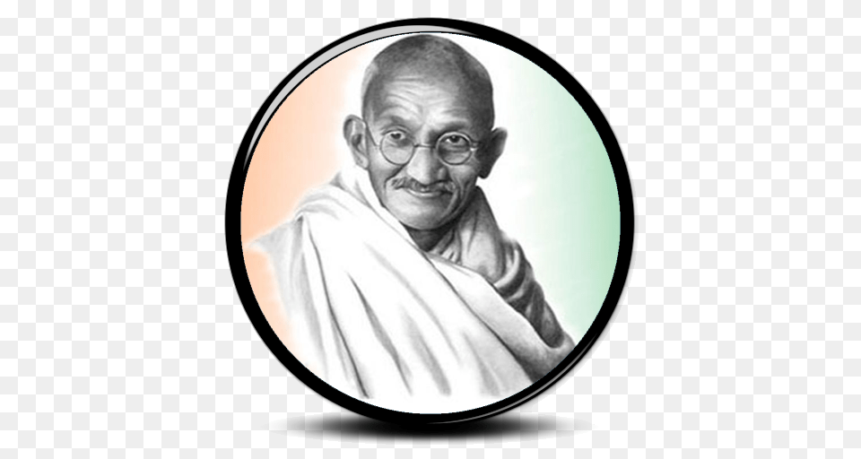 Mahatma Gandhi, Portrait, Photography, Person, Man Free Png