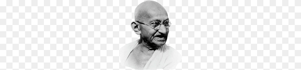 Mahatma Gandhi, Portrait, Photography, Face, Person Png
