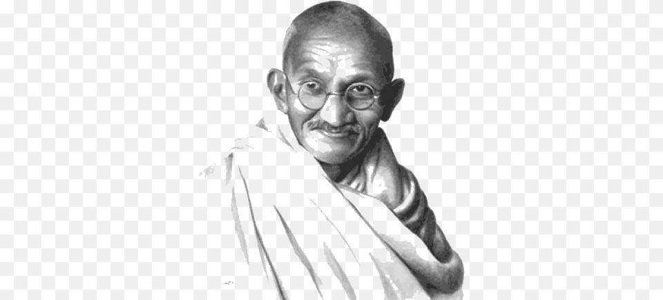 Mahatma Gandhi Mohandas Karamchand Gandhi, Adult, Face, Head, Male Png