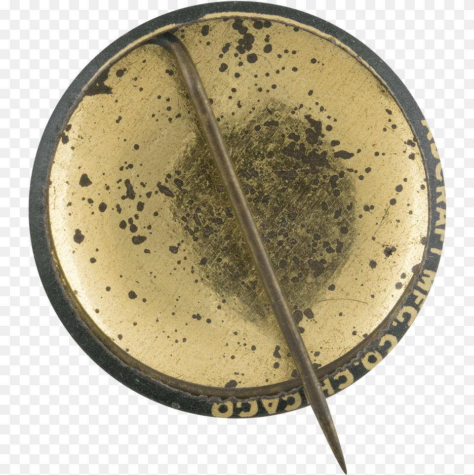 Mahdis Magic Circle Busy Beaver Button Museum Drum Stick, Bronze, Plate Png
