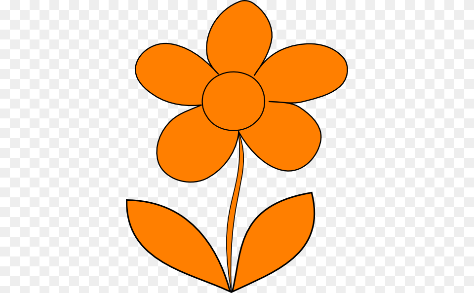 Mahes Orange Flower Large Size, Plant, Petal, Daisy, Leaf Png