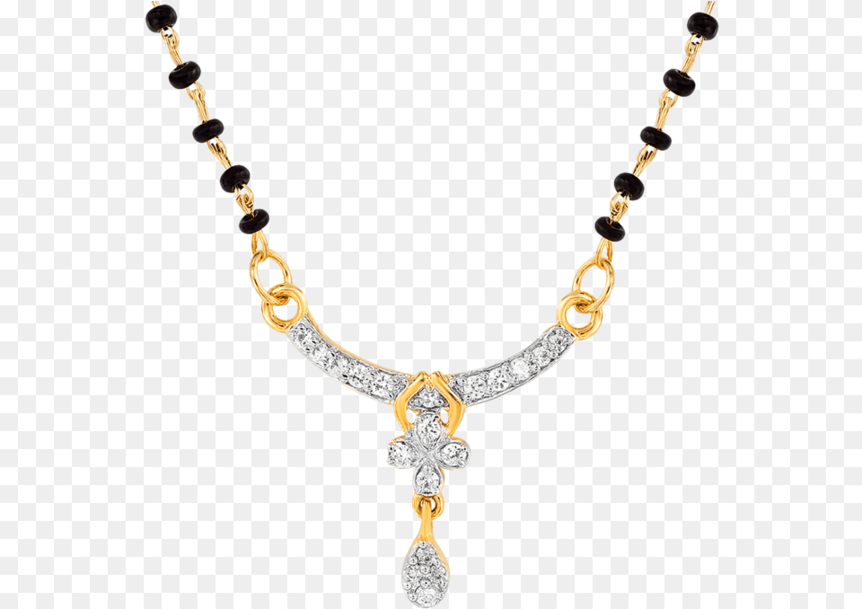 Mahi Cz Collection Gold Plated Cz Mangalsutra Earrings Heart Design Mangalsutra, Accessories, Diamond, Gemstone, Jewelry Free Transparent Png