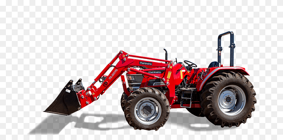 Mahindra 6075 Tractor Hero Tractor, Bulldozer, Machine, Nature, Outdoors Png