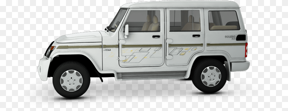 Mahindra Bolero Side View, Car, Transportation, Vehicle, Machine Png