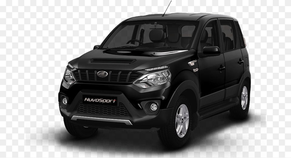 Mahindra Nuvosport Fiery Black Mahindra New Sports Car, Vehicle, Transportation, Suv, Wheel Free Png Download