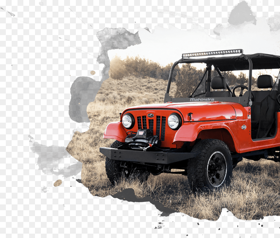 Mahindra Off Road Vehicle, Car, Jeep, Transportation, Machine Free Png