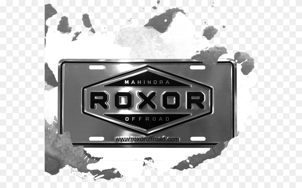 Mahindra Roxor, License Plate, Transportation, Vehicle, Emblem Png Image