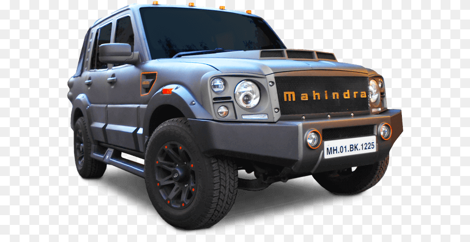 Mahindra Scorpio Dark Horse, Wheel, Machine, Vehicle, Transportation Free Transparent Png