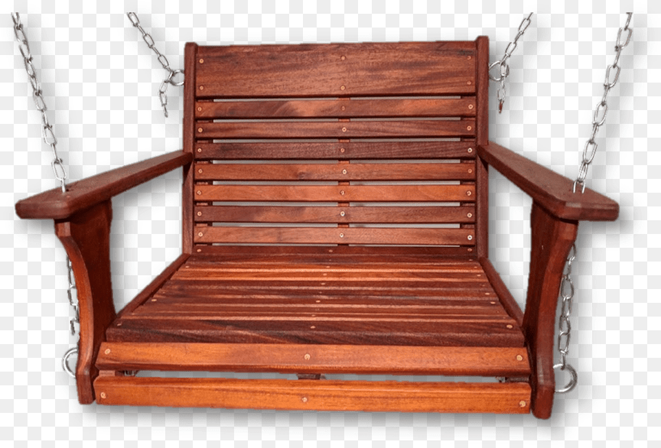 Mahogany Wood Chair Swing Wood Tree Swings Wooden Chair Swing, Furniture, Toy, Hardwood, Stained Wood Png Image