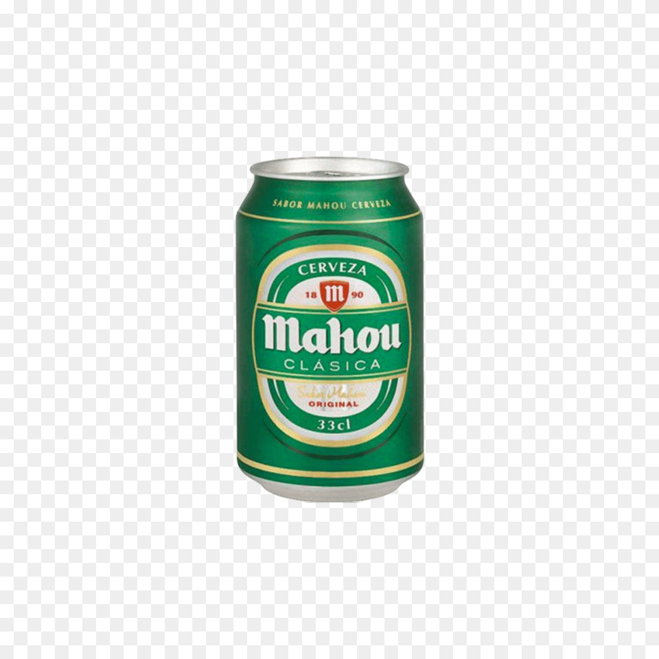 Mahou Clasica Beer Can Cl, Alcohol, Beverage, Lager, Tin Free Png Download
