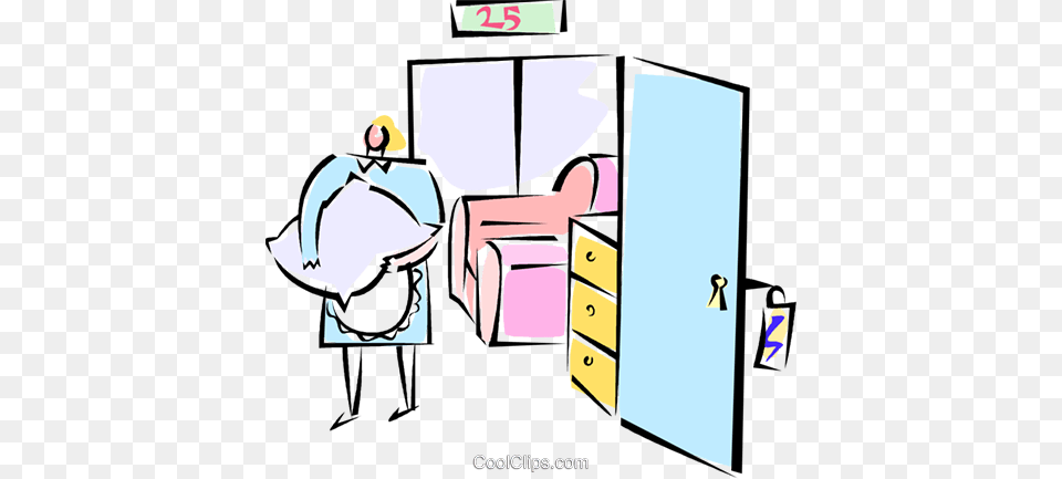 Maid, Furniture, Closet, Cupboard, Baby Free Transparent Png