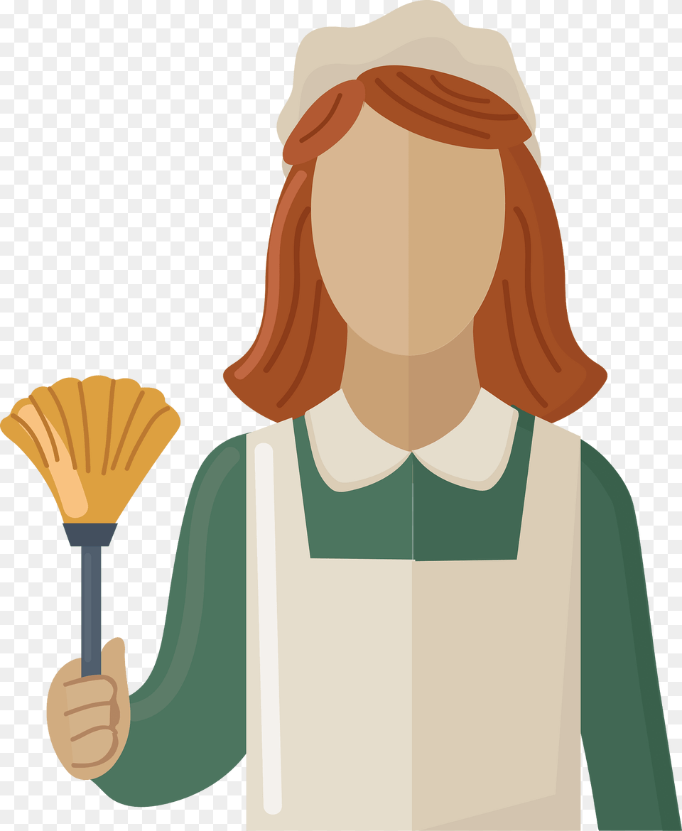 Maid Clipart, Cleaning, Person, Adult, Female Free Transparent Png