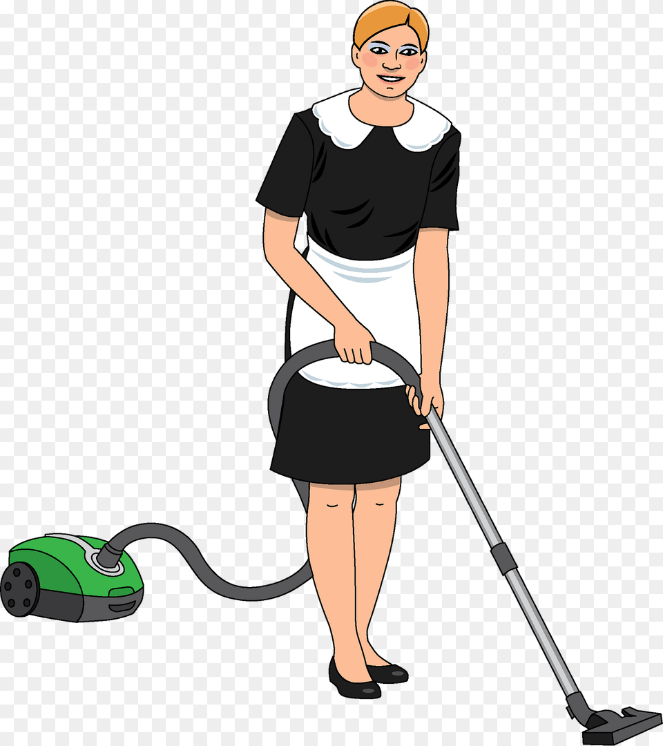 Maid Clipart, Person, Cleaning, Adult, Man Free Png Download