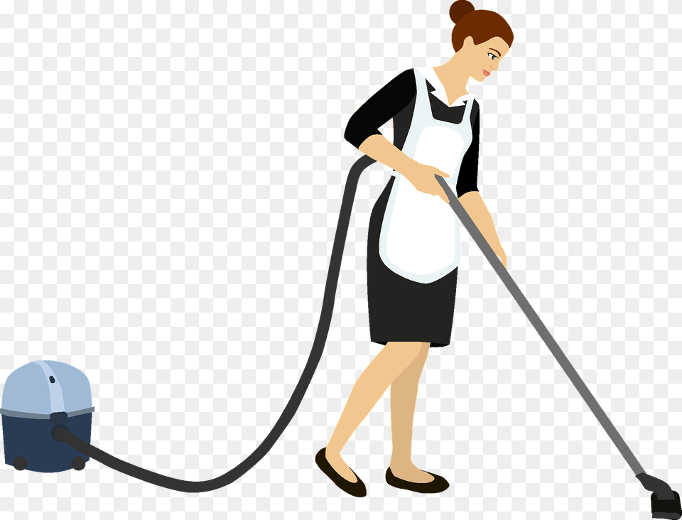 Maid Clipart, Cleaning, Person, Face, Head Png