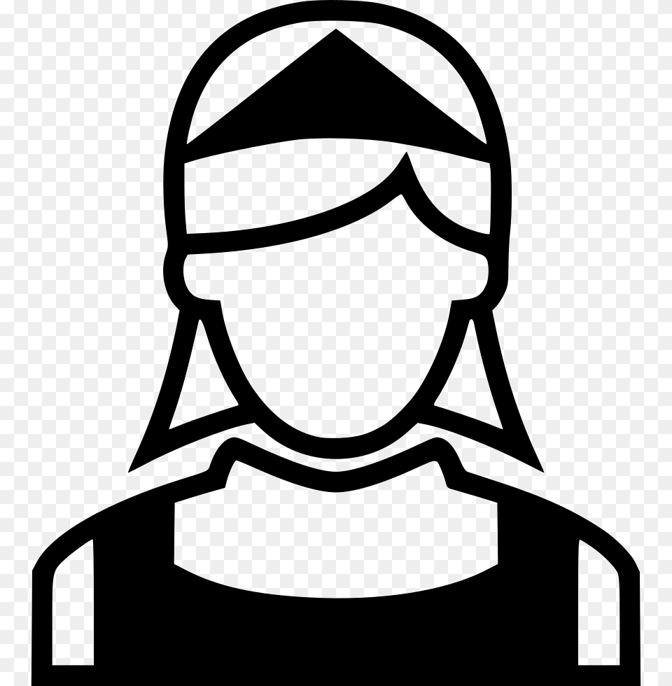Maid Comments Retail Clerk, Stencil, Adult, Female, Person Free Png