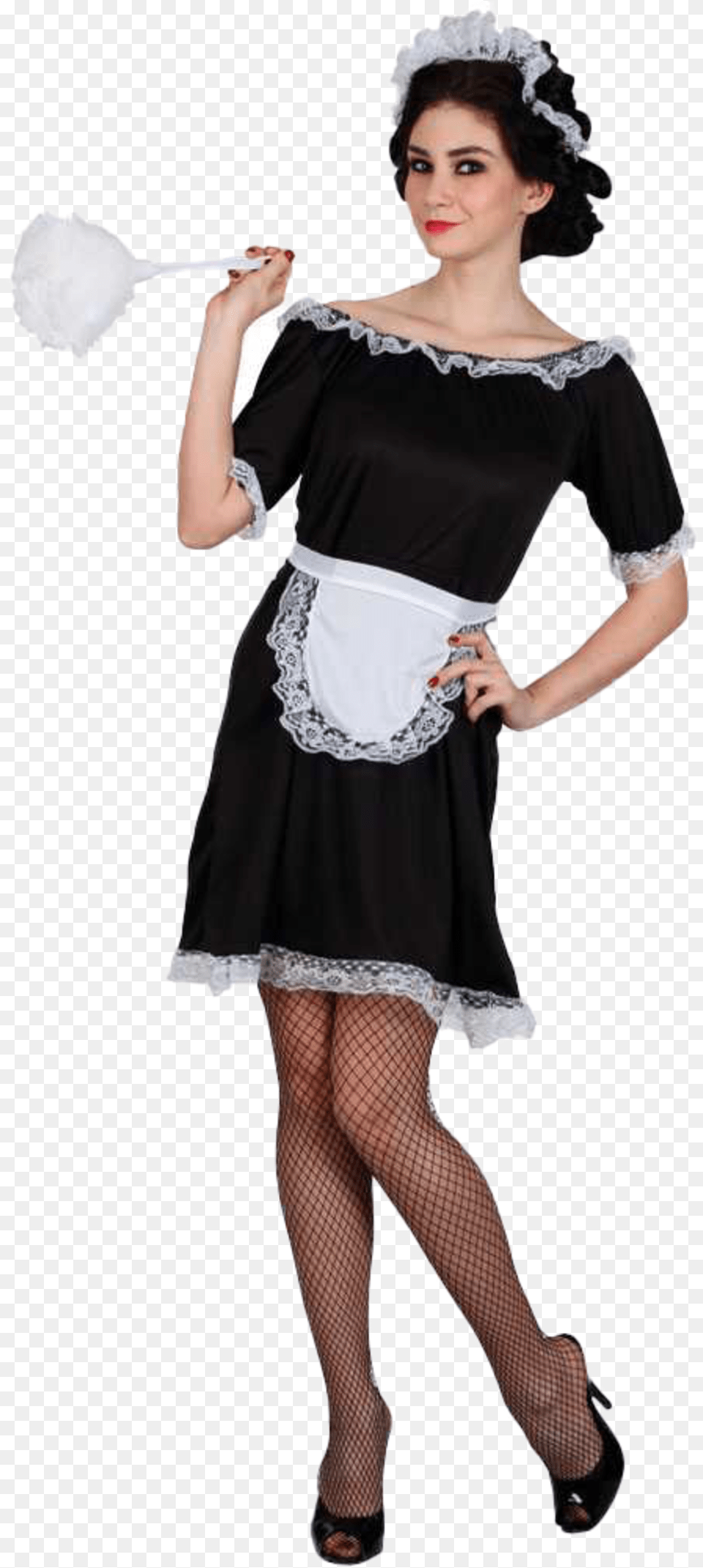 Maid Halloween Costumes U0026 Free Classic French Maids Outfit, Clothing, Costume, Person, Adult Png Image