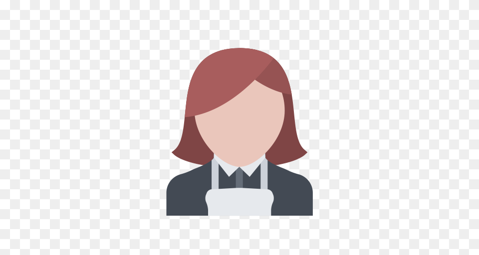 Maid Waiter Cleaner Icon With And Vector Format For Free, Accessories, Formal Wear, Tie, Clothing Png Image