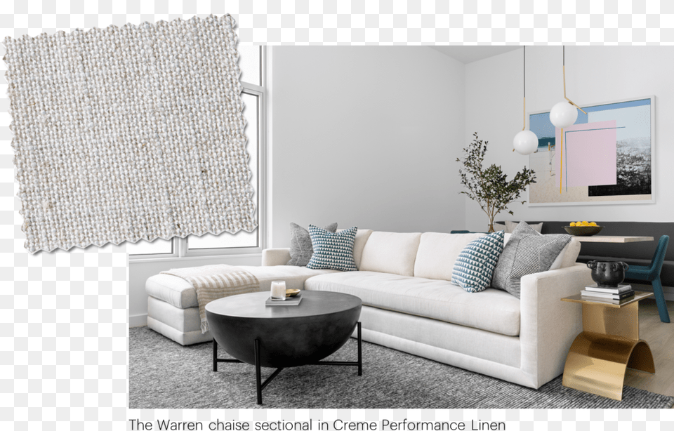 Maiden Home U Sectional, Architecture, Room, Living Room, Interior Design Png Image