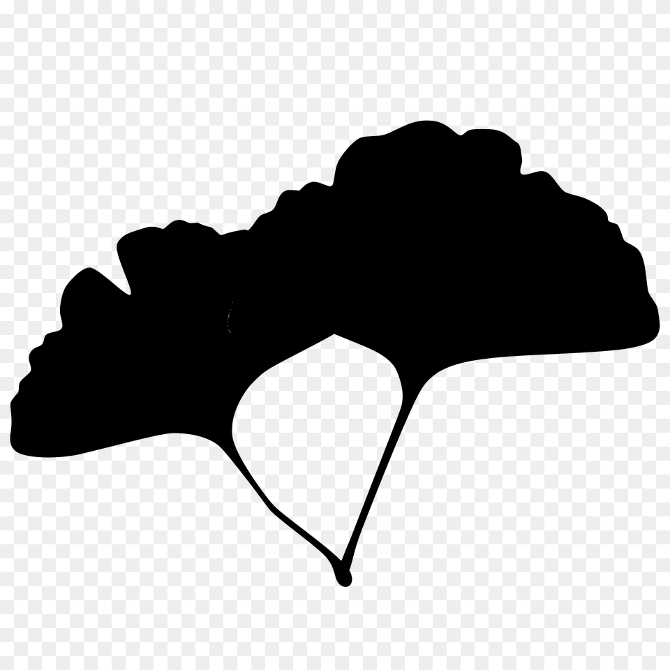 Maidenhair Tree Leaf Silhouette, Plant, Ammunition, Grenade, Weapon Free Transparent Png