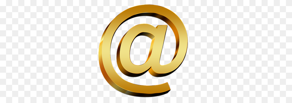 Mail Gold, Text, Disk, Symbol Free Png