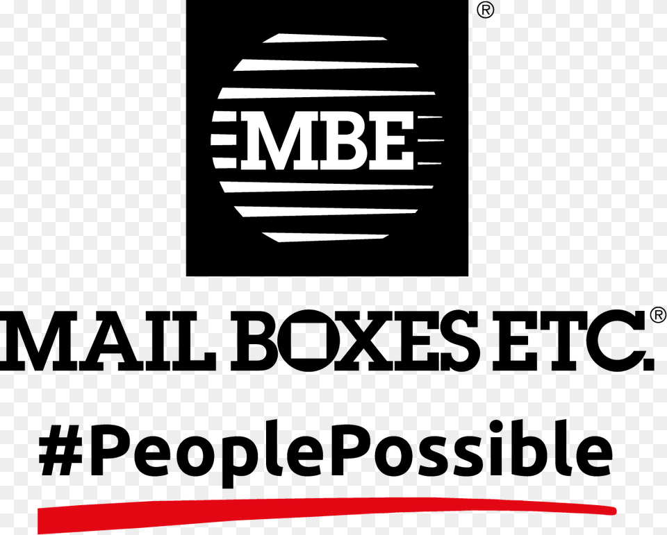 Mail Boxes Etc People Possible, Logo, Advertisement, Poster Png